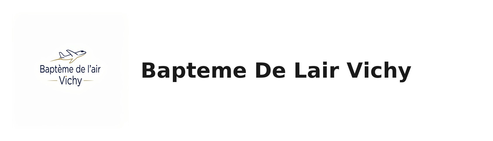Logo Bapteme De Lair Vichy